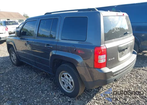 2016 Jeep Patriot Sport z USA, uszkodzony, nr VIN 1C4NJRBB6GD521605